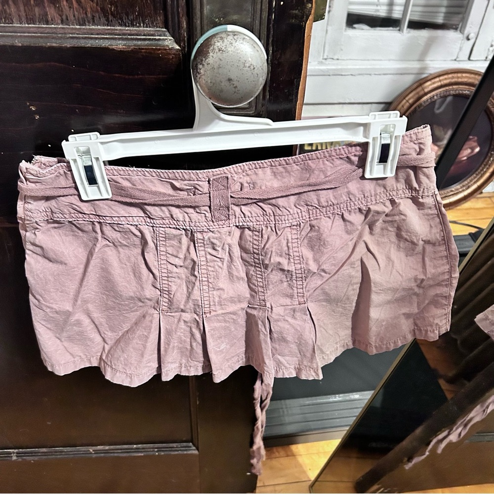 Pink BDG cargo skirt with adjustable waist - Picture 4 of 4